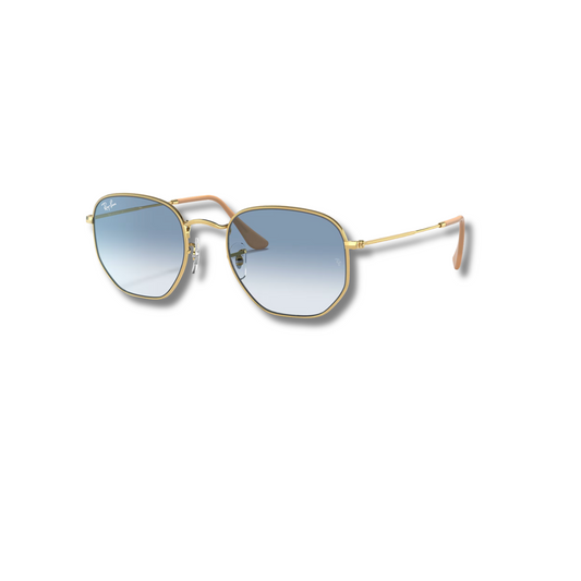 Gafas de Sol RB Hexagonal Blue Gradient