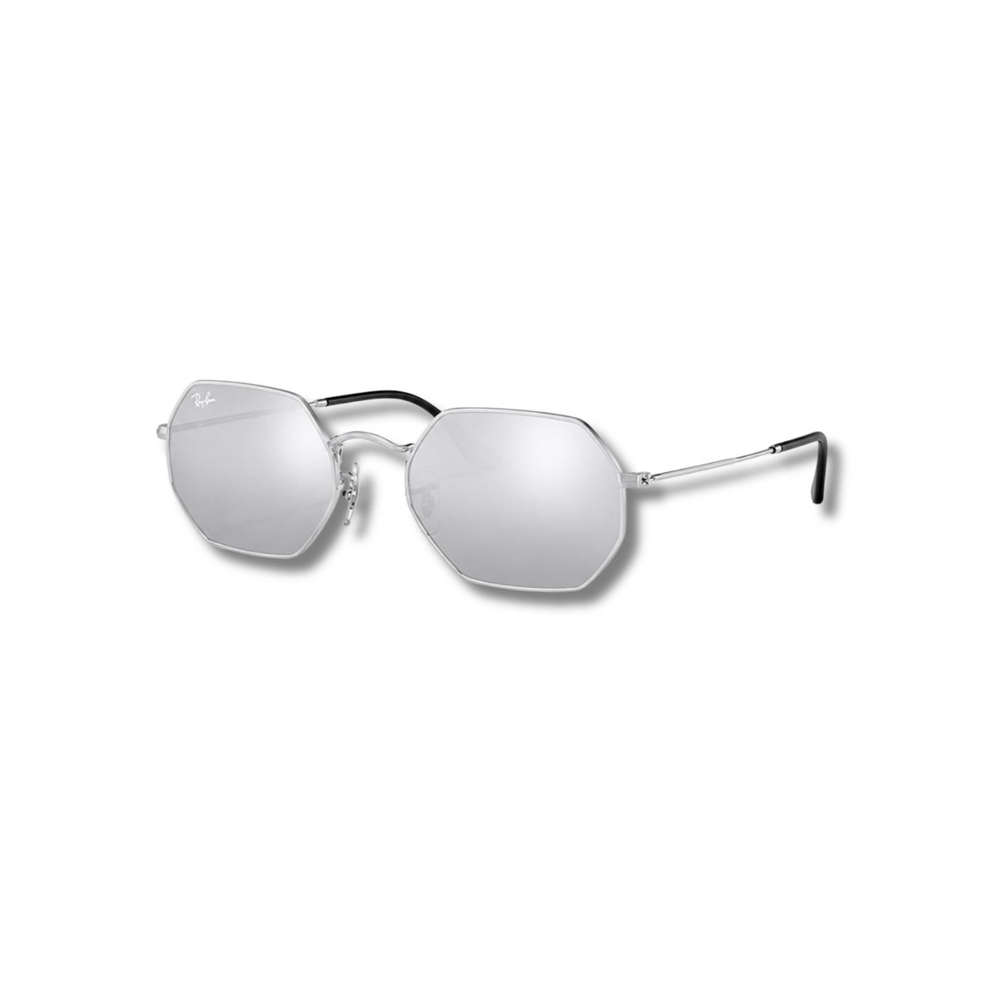 Gafas de Sol RB Octagonal Silver Flash