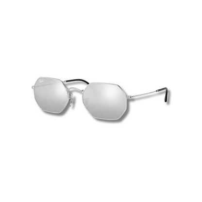 Gafas de Sol RB Octagonal Silver Flash