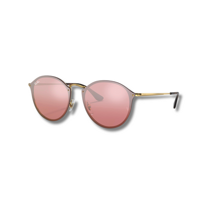 Gafas de Sol RB Blaze Round Flash Pink