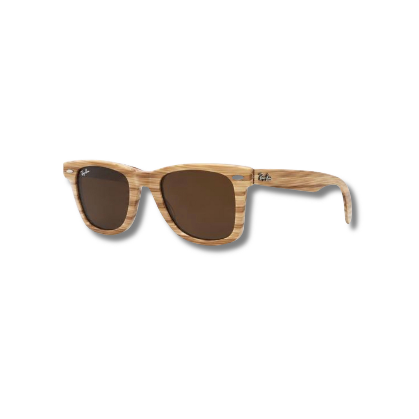 Gafas de Sol RB Wayfarer Brown Wood