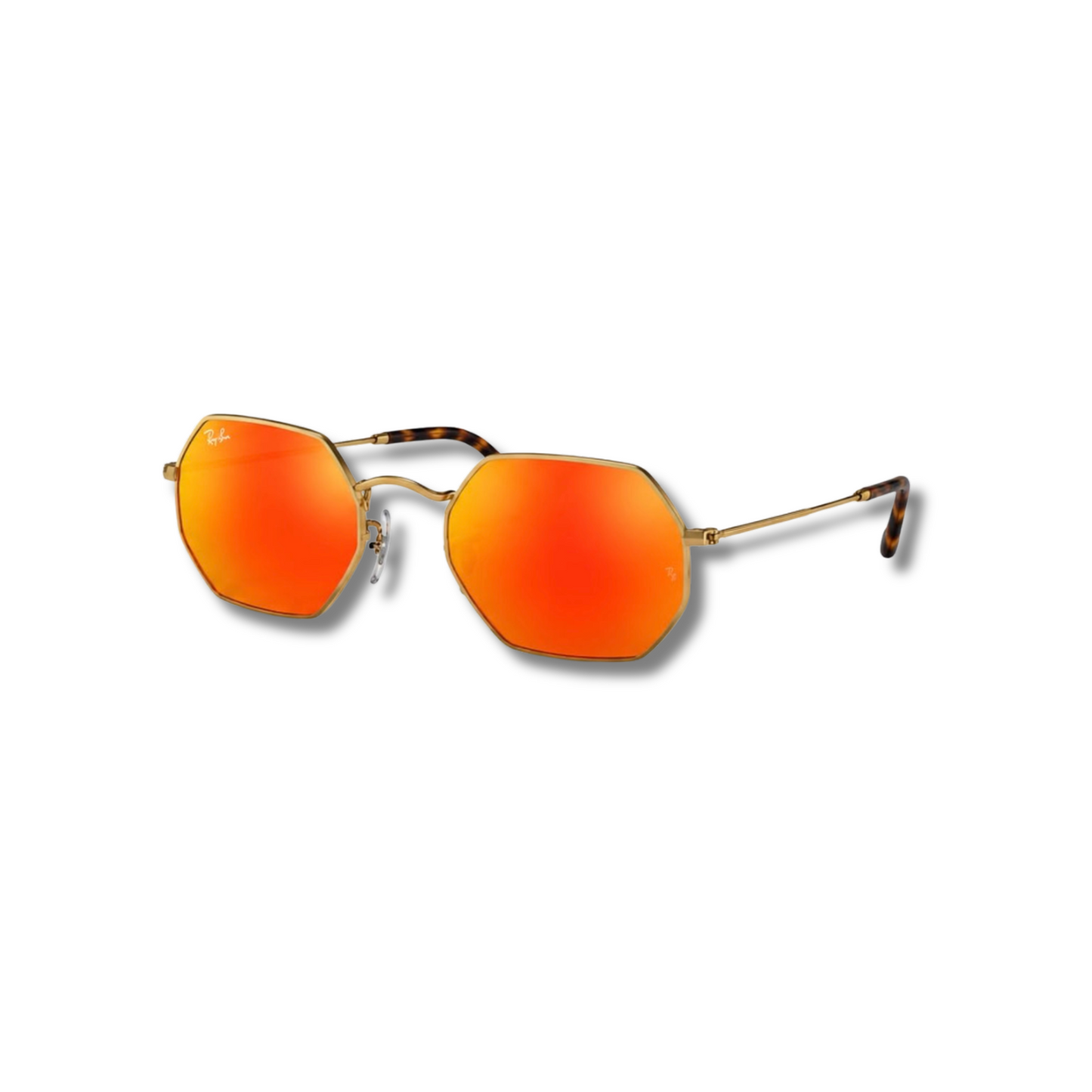 Gafas de Sol RB Octagonal Orange Flash