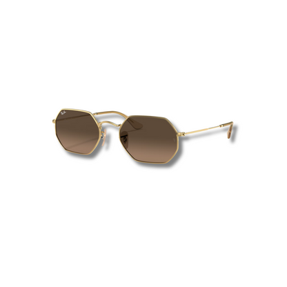 Gafas de Sol RB Octagonal Brown