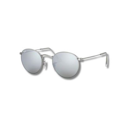 Gafas de Sol RB Round Metal Flash Silver