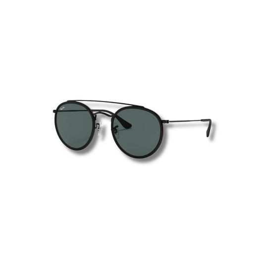 Gafas de Sol RB Round Double Bridge Black