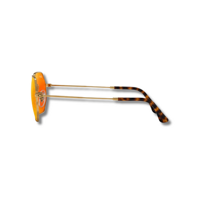 Gafas de Sol RB Octagonal Orange Flash