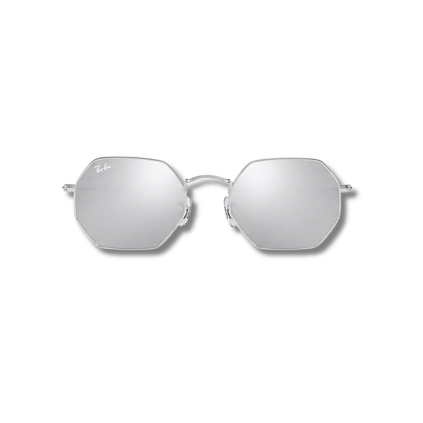Gafas de Sol RB Octagonal Silver Flash