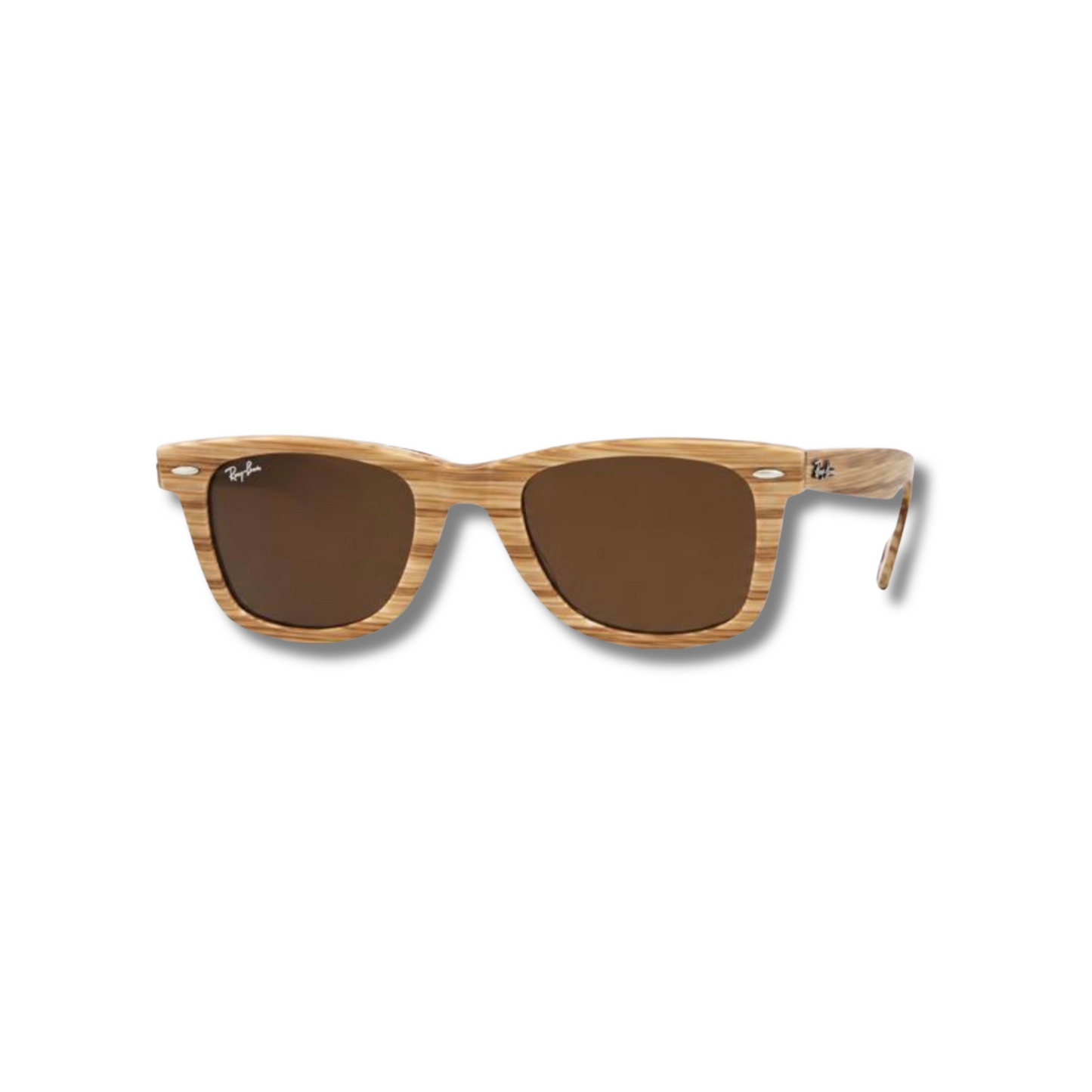 Gafas de Sol RB Wayfarer Brown Wood