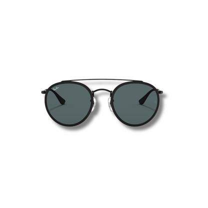 Gafas de Sol RB Round Double Bridge Black