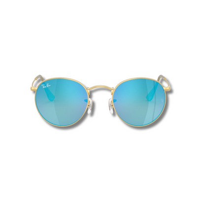 Gafas de Sol RB Round Metal Flash Blue