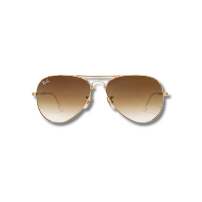 Gafas de Sol RB Aviator Folding Brown