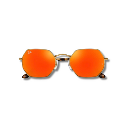 Gafas de Sol RB Octagonal Orange Flash