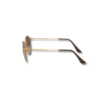Gafas de Sol RB Round Metal Brown Gradient