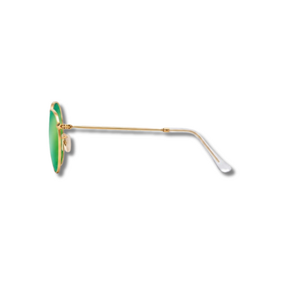 Gafas de Sol RB Round Metal Green Flash