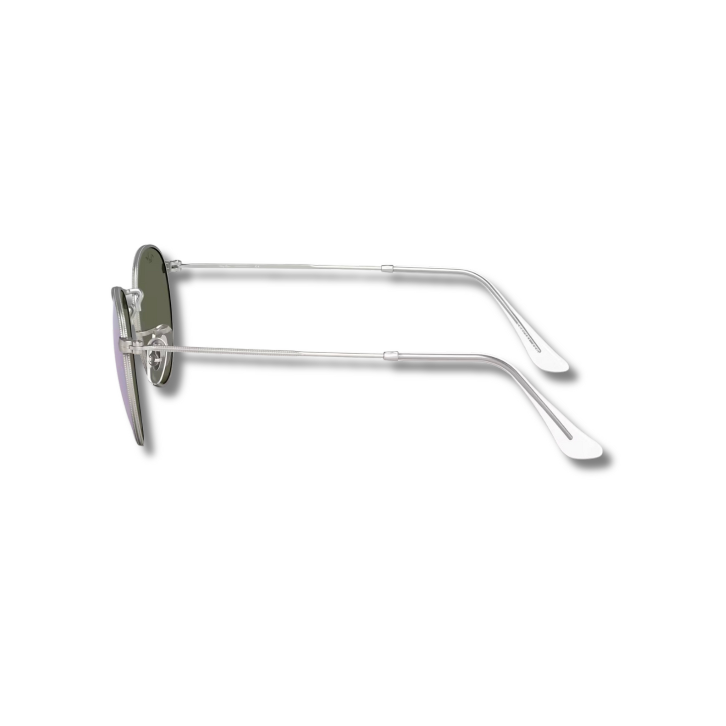 Gafas de Sol RB Round Metal Flash Silver
