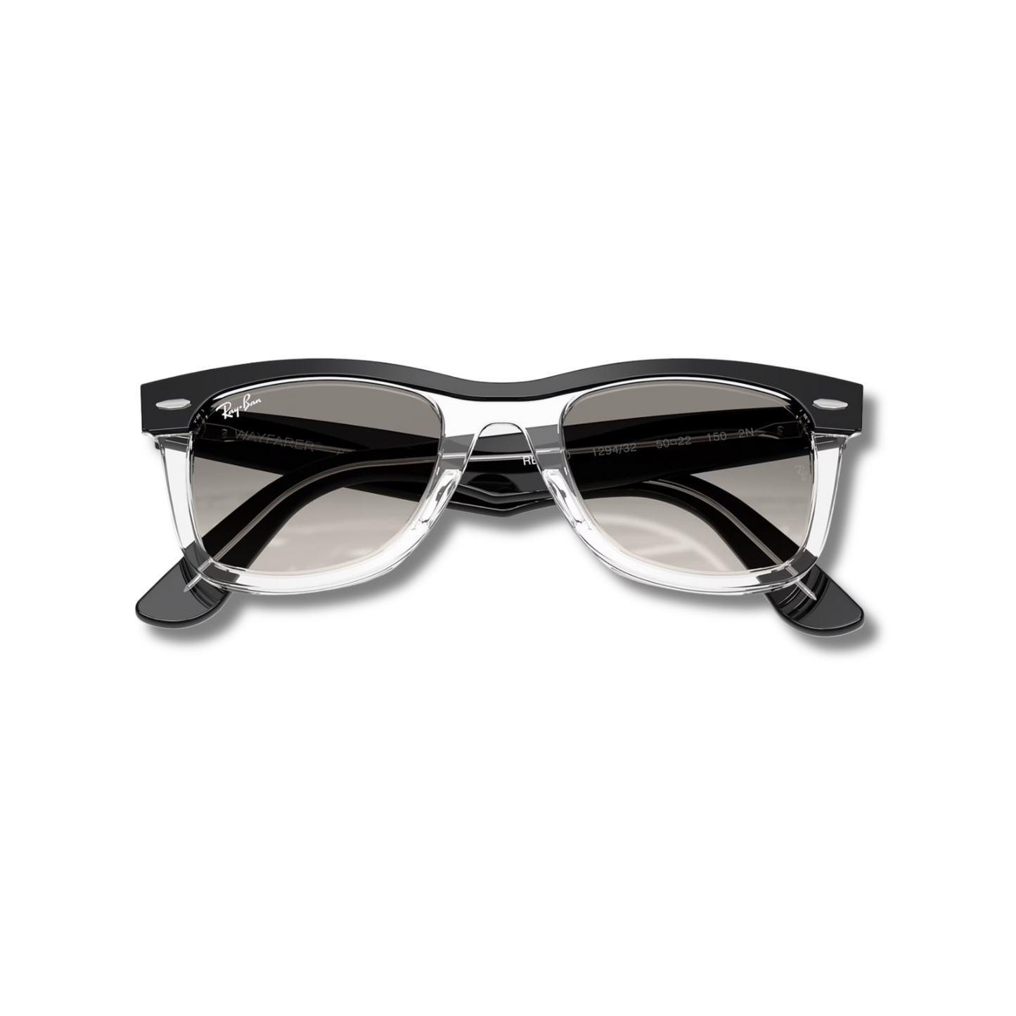 Gafas de Sol RB Wayfarer Street Neat Black Transparent