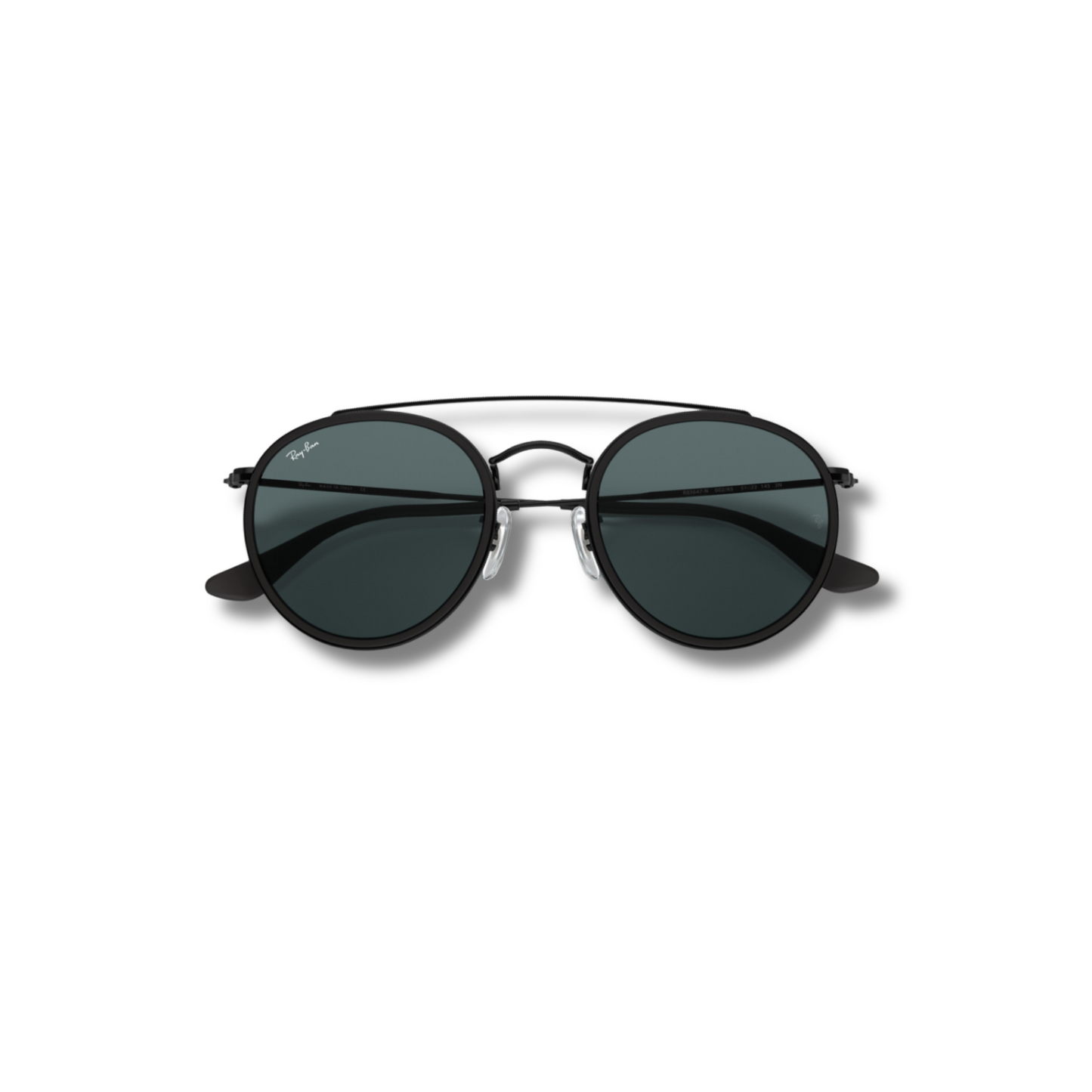 Gafas de Sol RB Round Double Bridge Black