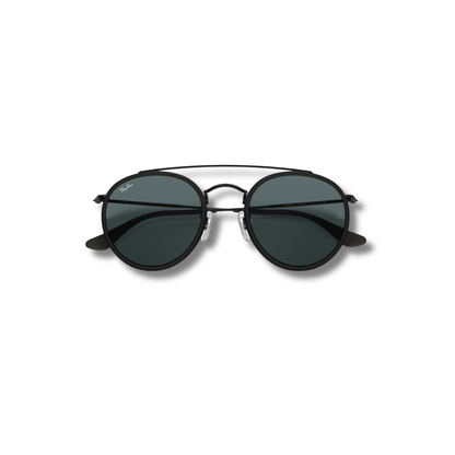 Gafas de Sol RB Round Double Bridge Black