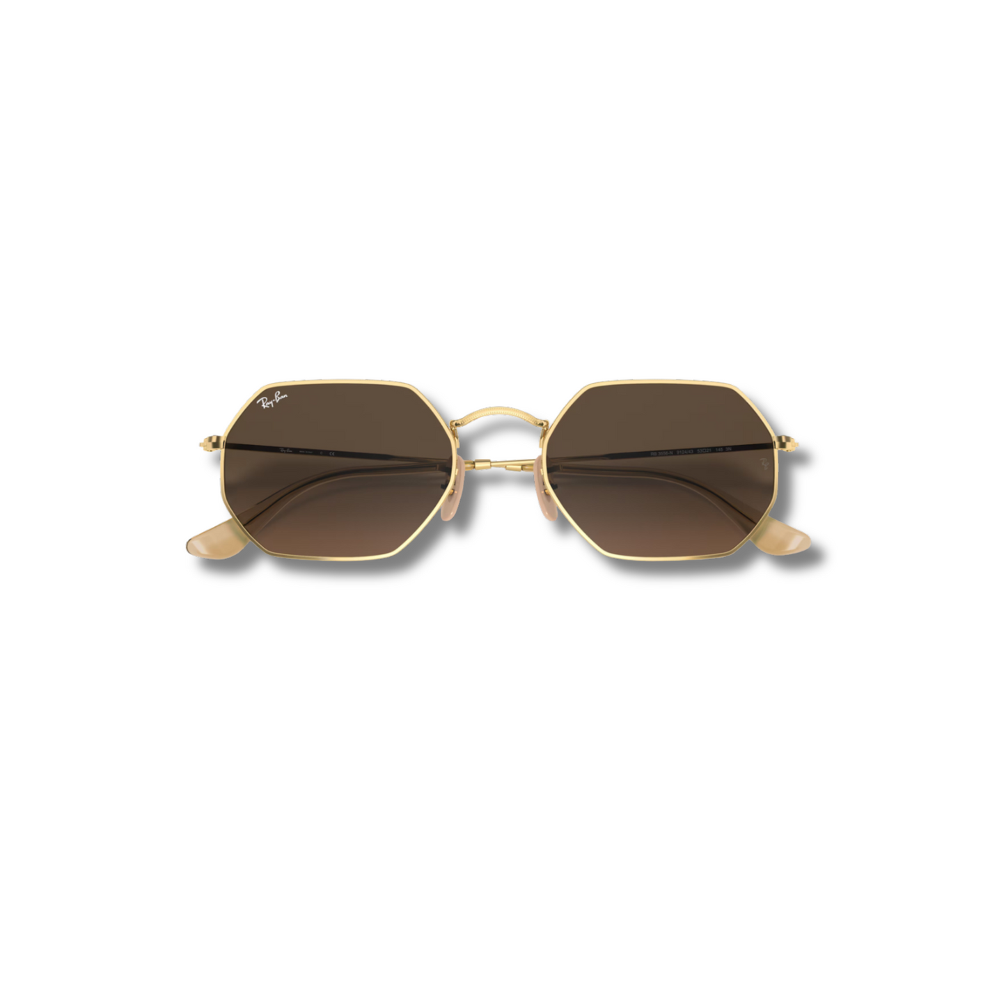 Gafas de Sol RB Octagonal Brown
