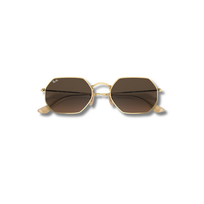 Gafas de Sol RB Octagonal Brown